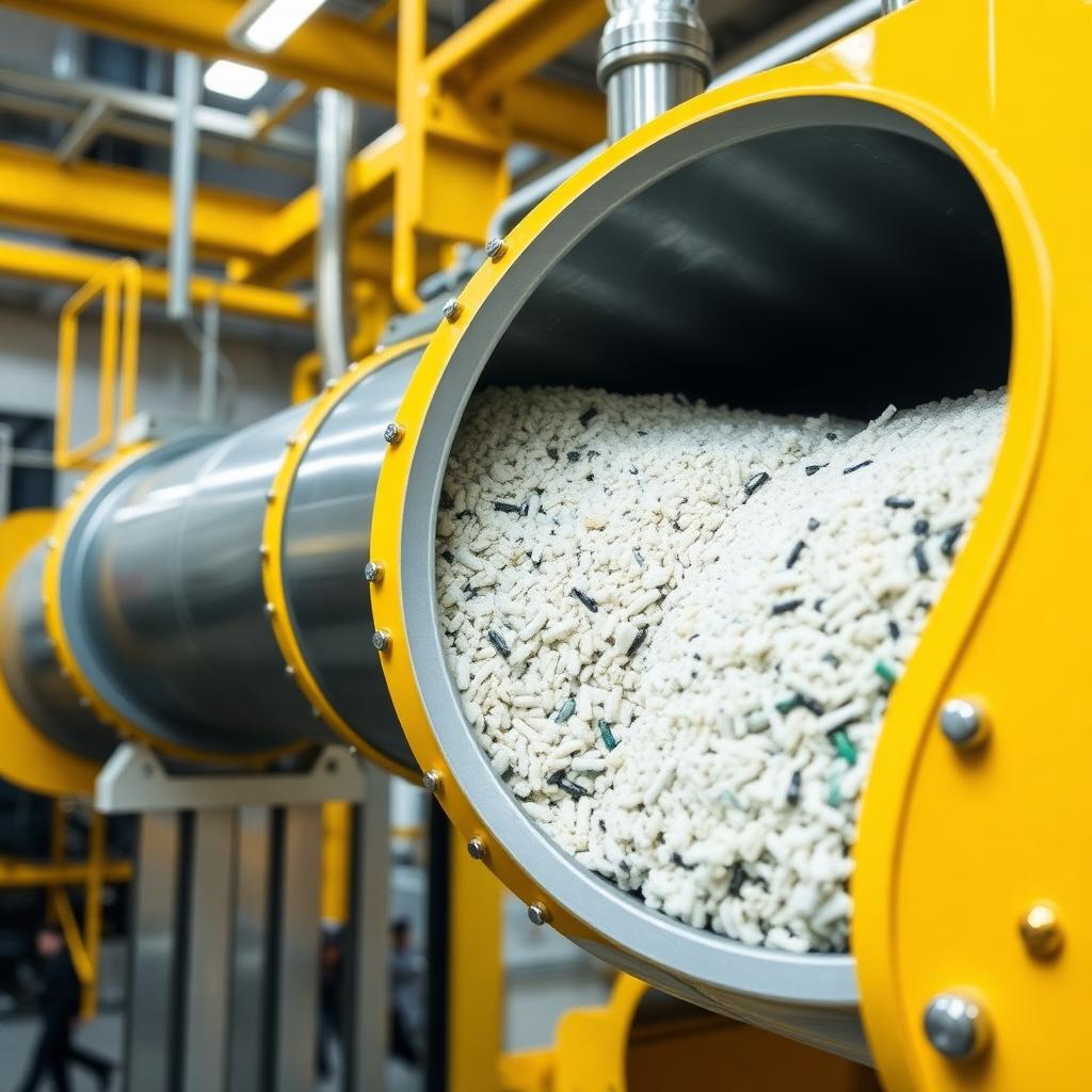 Transportoare cu șnec pentru materiale granulate și pulberi